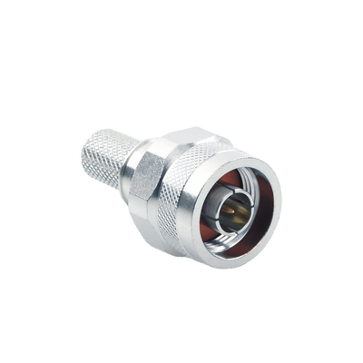 Rf Industries,Ltd RFN100649I N Male Connector with Captivated PIN to Crimp on LMR-400, 9913, CNT-400, RG8/U-SYS, RFLASH-1113, 7810A, 8214.
