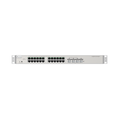 Reyee RGNBS520024GT4XS(US) 24-Port Gigabit Layer 3 Non-PoE Switch With 4 SFP+ Uplinks, The Enterprise-Class Quality Ensures High Performance and