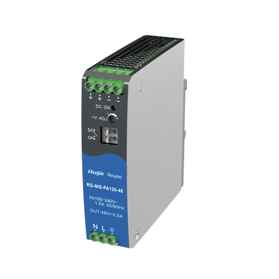 Reyee RGNISPA12048(US) Industrial Power Supply AC/DC 120W Din-rail for Industrial Switch