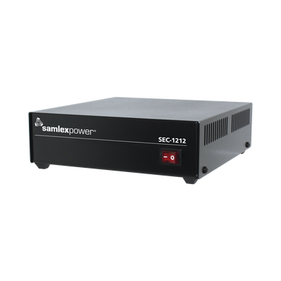 Samlex SEC1212 SAMLEX Desktop Switching Power Supply, 12 Vdc at 10 A Maximum Output
