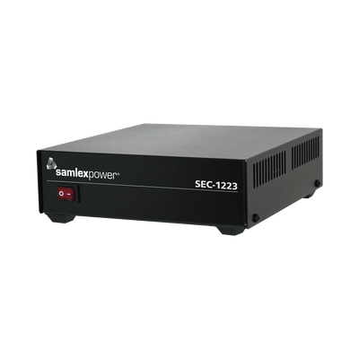 Samlex SEC1223 SAMLEX Switching Power Supply, Maximum Current of 23 A.