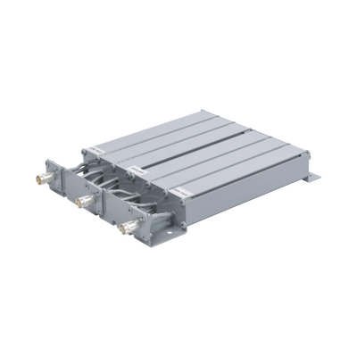 EPCOM Industrial SYS45334P UHF SYSCOM Duplexer, 6 Cavities for 490-520 MHz, 50 Watt, 5 MHz Split, Reject Band, BNC Females.