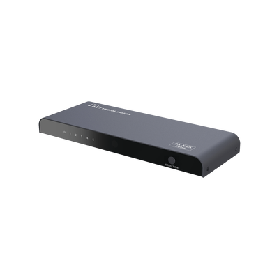 Epcom Titanium TT501V2.0 Switch HDMI Switch from 5 inputs to 1 output | 4K @ 60Hz | HDMI 2.0 | HDCP 2.0 | HDMI 3D | Supports standard audio, DSD