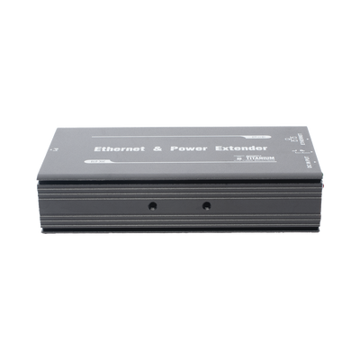 Epcom Titanium TT8001R (POE 600 METERS) Receiver for TT-8001TPOE PoE Extender | 1 Port for video and power reception (PoE) | IDEAL FOR DOMES AND
