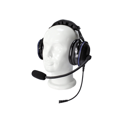 Syscom TX750K01 Over the Head Heavy Duty Headset for Kenwood Radios TK2000, TK3000, NX240, NX340