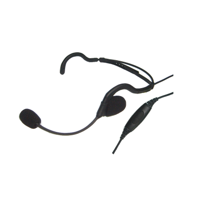 Txpro TX760K01 Lightweight Headset with Flexible Boom Microphone for KENWOOD Radios TK3230/ 3000/ 3402/ 3312/ 3360/ 3170, NX240/ 340/ 220/ 320/ 420