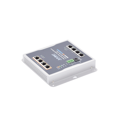 Planet WGS804HP Industrial 8 Gigabit Ports Wall Switch with 4 PoE+ 802.3at Ports 120W and 4 Ethernet Gigabit