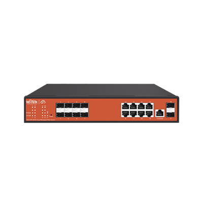 Wi-Tek WICGS5018 WI-CGS5018 Cloud Switch with 8 Gigabit Ports and 10 Gigabit SFP Slots (L2)