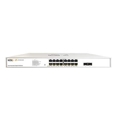 Wi-Tek WIPCES318GFV2 16-Port Gigabit PoE+ Smart Switch, 240W PoE, Cloud Management, QoS & Link Aggregation, Automatic Anti-Loop to Ensure Network...
