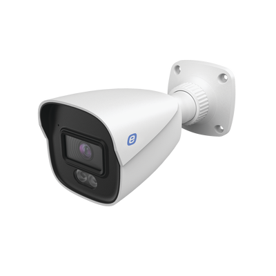 EPCOM e-Series XB22CGEN3 2MP Color 24/7 Bullet IP Camera, White Light, Built-in Mic, PoE, NDAA