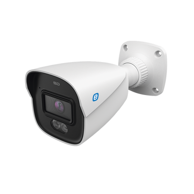 EPCOM e-Series XB63DGEN3 Bullet IP 6 MP | POE | 98ft (30m) Smart Dual Light (IR & White Light) | WDR | Micro SD | Built-In Microphone | IP67 | 2.8