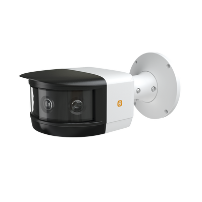 EPCOM e-Series XB86NNGEN3 [ ePanoTech ] Bullet IP Panoramic 8 MP | 180º | 4 Lens of 2MP | 65ft IR | IP67 | IK10 | Metal | PoE