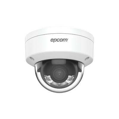 Epcom XD12CSL 2MP IP Dome | 2.8 mm Lens | Color Plus/ SENSEPLUS LITE | H.265+ | IP67 | IK10 | 30 m IR EXIR