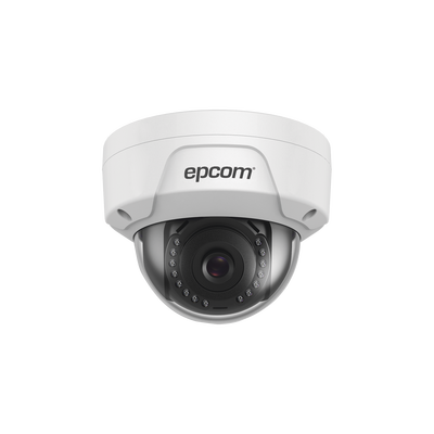 Epcom XD21H IP Dome 2 MP | 2.8 mm lens | 98 ft IR | H.265 | IP67 | IK10 | POE