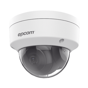 Epcom XD24S IP Dome 4 Megapixel | 2.8 mm Lens | 40 mts IR EXIR | IP67 | IK10 | WDR 120 dB | PoE | Video analytics (False Alarm Filter) | Ultra Low