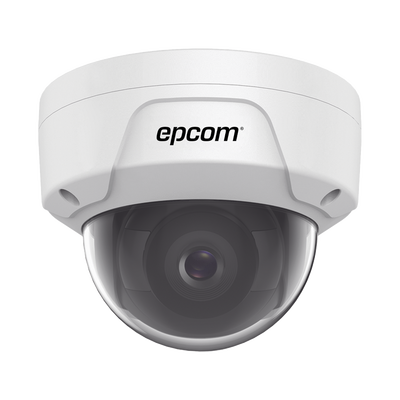 Epcom XD41H IP Dome 4 MP | Performance Series | 2.8mm Lens | H.265 | IP67 | POE | 98ft IR | WDR 120dB | P2P Compatible | Polycarbonate & Metal Housing