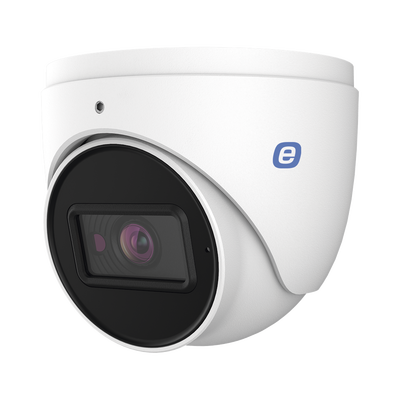 EPCOM e-Series XE44MGEN3 [ eSmartData ] IP Turret 4MP | Support METADATA | POE | 98ft (30m) IR | WDR | Micro SD | IP67 | 2.8 mm Lens | Integrated