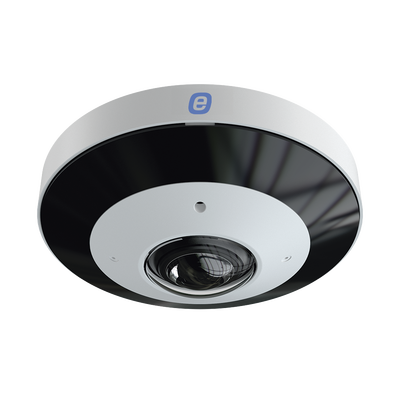 EPCOM e-Series XF6OGEN3(B) Fisheye IP 6MP | POE | 65ft (20m) IR | dWDR | Micro SD | IP67 | 1.65 mm Lens | Cloud Video Recording | DEWARPING