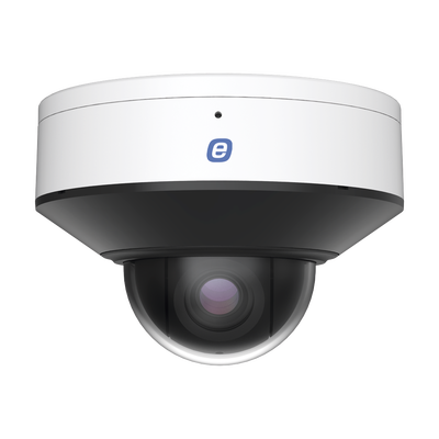 EPCOM e-Series XPTIE34GEN3 PTZ Mini Dome IP 4 MP | 3X Optical Zoom | POE | 65ft (30m) IR Smart | WDR | Micro SD | Built-in Microphone | IP67
