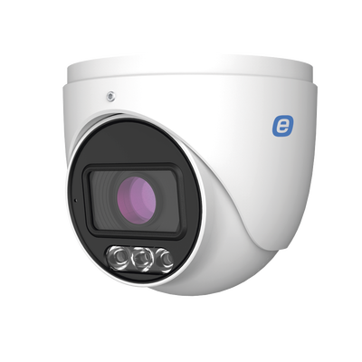 EPCOM e-Series XE43ZDGEN3 Turret IP 4 MP | POE | 98ft (30m) Smart Dual Light (IR & White Light) | WDR | Micro SD | Built-In Microphone | IP67
