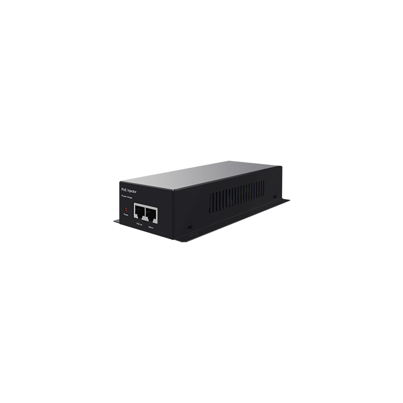Wi-Tek WIPOE652.5G60W 2.5G PoE++ Injector with 1x RJ45 LAN and 1x PoE Port, 60W IEEE 802.3bt