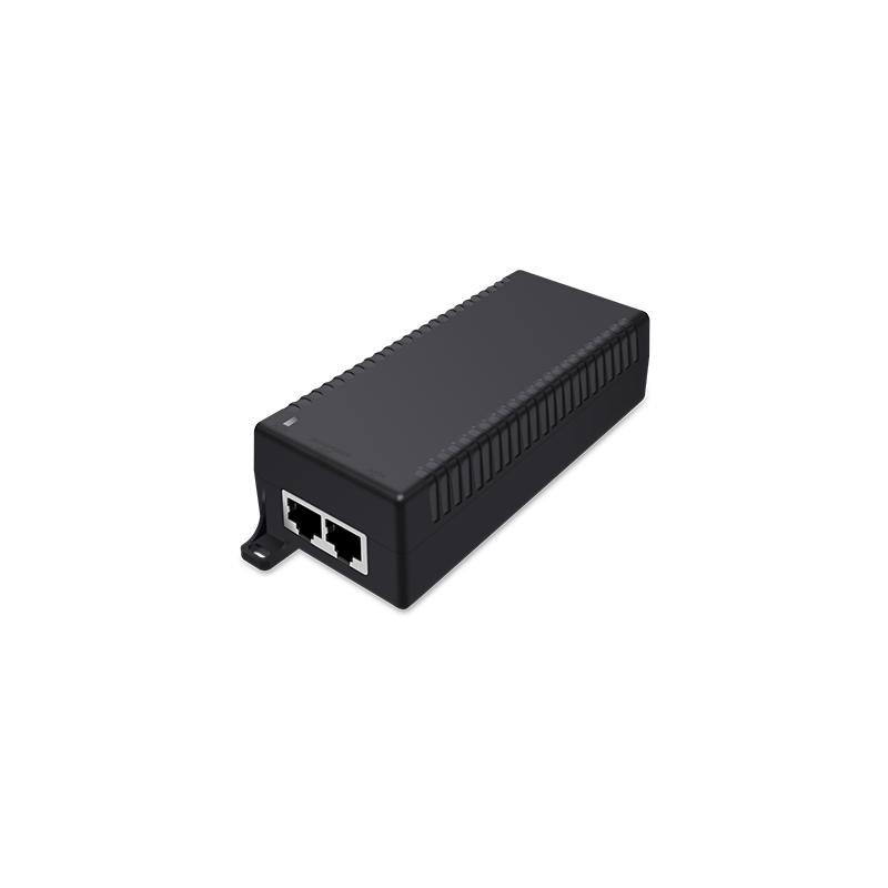 Wi-Tek WIPOE652.5G30W 2.5G PoE+ Injector with 1x RJ45 LAN and 1x PoE Port, 30W IEEE 802.3at