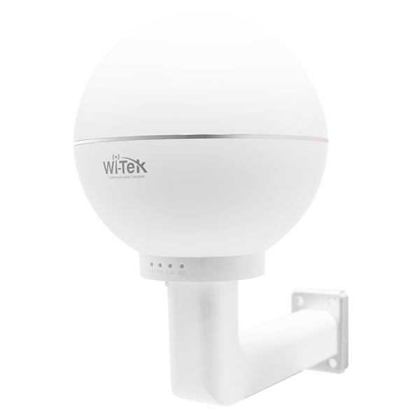 Wi-Tek WIAP718MV2 1200Mbps Outdoor Dual-Band Mesh Access Point with PoE, EasyMesh, Fast Roaming, IP65 Weatherproofing, and Cloud Management