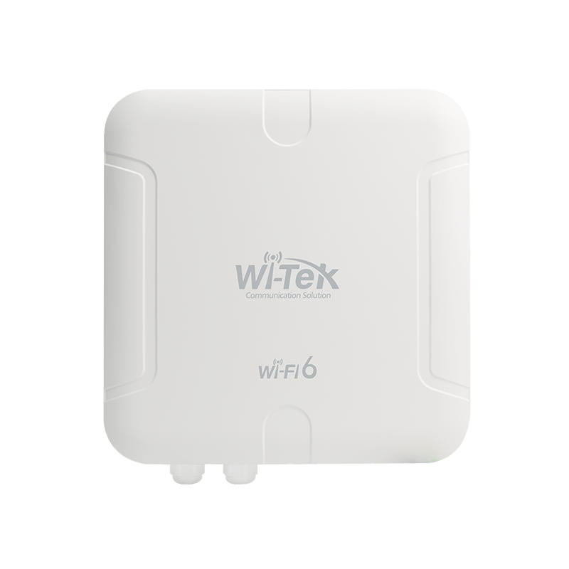 Wi-Tek WIAP520AXD Outdoor Wi-Fi 6 AX5400 Access Point with High-Gain Directional Antennas, 2.5G SFP, IP67 Protection, and Cloud Management