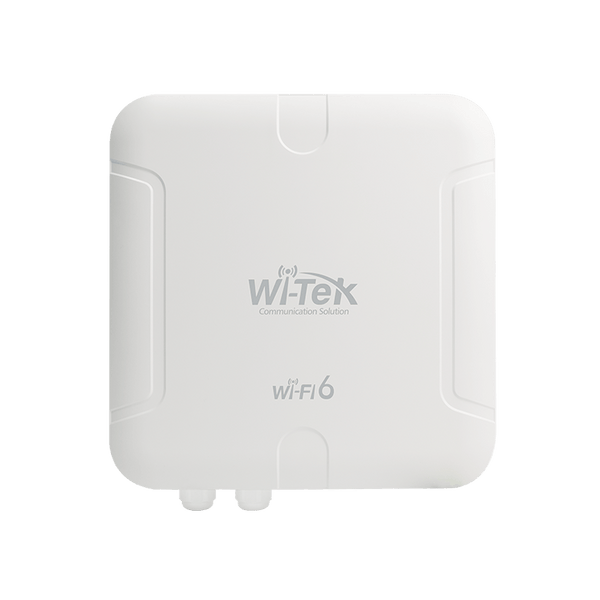 Wi-Tek WIAP520AXD Outdoor Wi-Fi 6 AX5400 Access Point with High-Gain Directional Antennas, 2.5G SFP, IP67 Protection, and Cloud Management