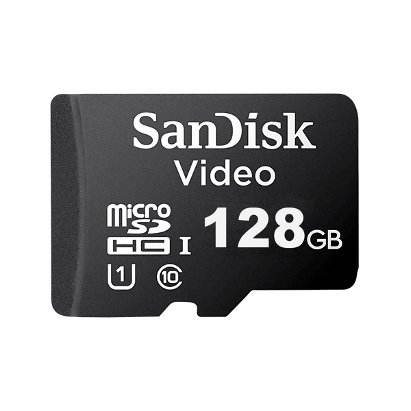 Sandisk SDSDQAS4128GBP SanDisk 128GB microSD Memory Card | Heavy Duty | Video Surveillance | Class 10